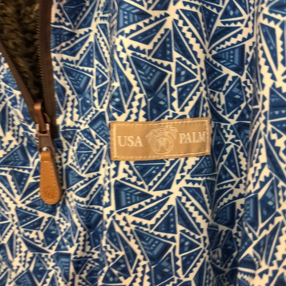 USA Palm Reversible Jacket/Coat pullover size XL - Picture 3 of 10